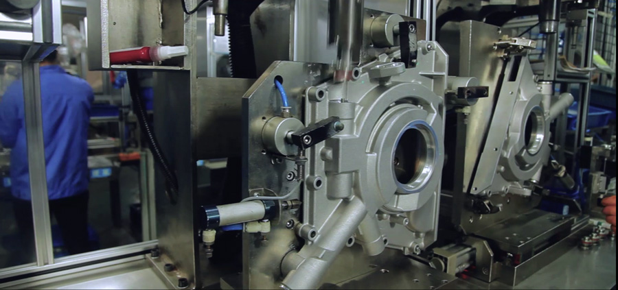 機(jī)油泵生產(chǎn)場景展示(一)