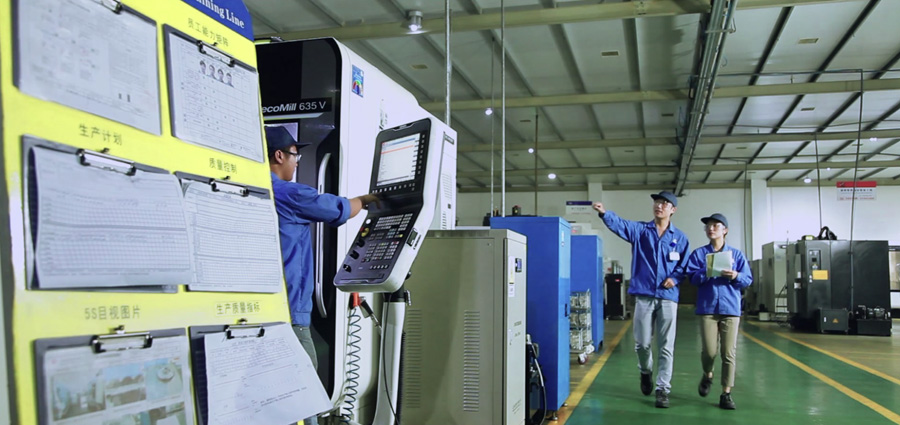 機(jī)油泵生產(chǎn)場景展示(一)