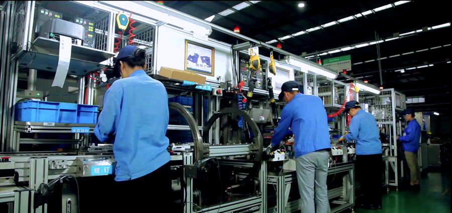 機(jī)油泵生產(chǎn)場景展示(一)