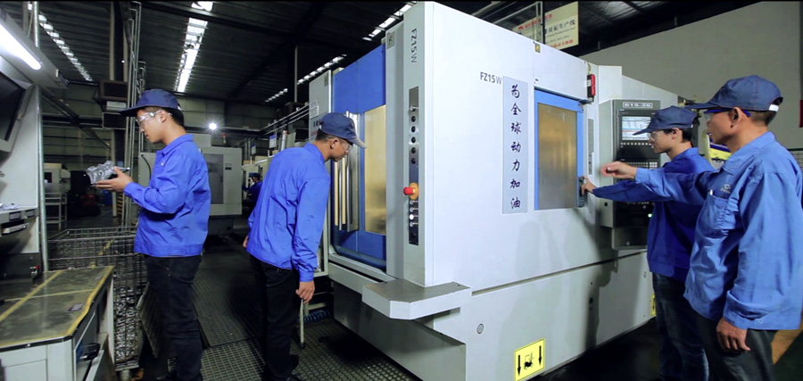 機(jī)油泵生產(chǎn)場景展示(一)